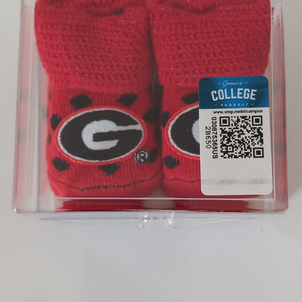 UGA infant socks